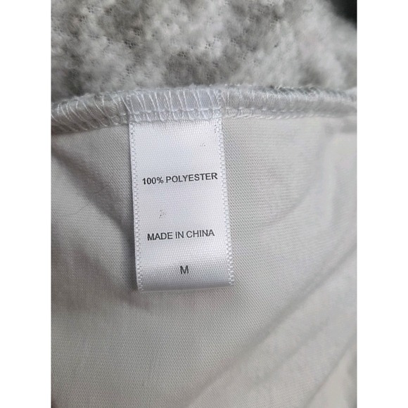 Koolaburra by UGG Cozy Sherpa Hooded Vest Dove Geo - Picture 4 of 8